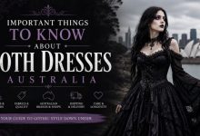 Important Things to Know About Goth Dresses Australia